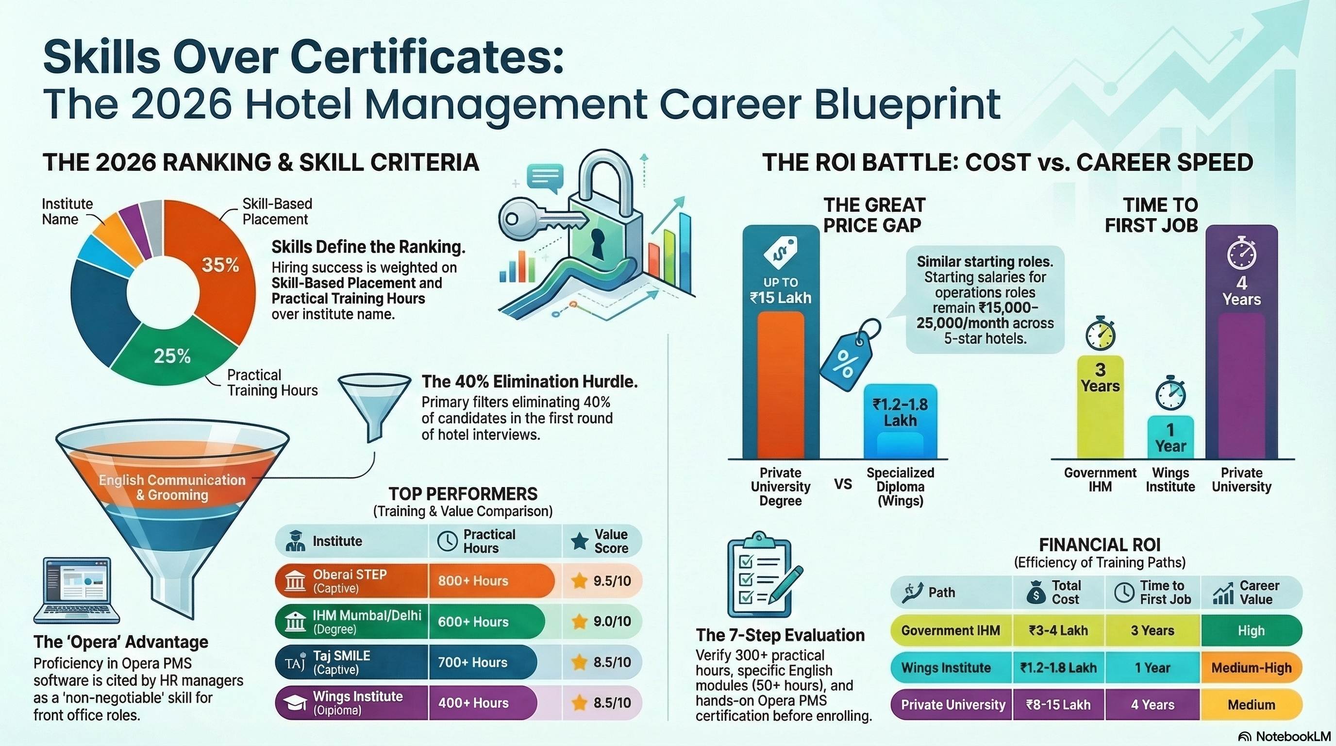 Hotel Management Institute Ranking India 2026: Top 15 Compared - Hotel Mgmt career guide from Wings Institute Vadodara Gujarat